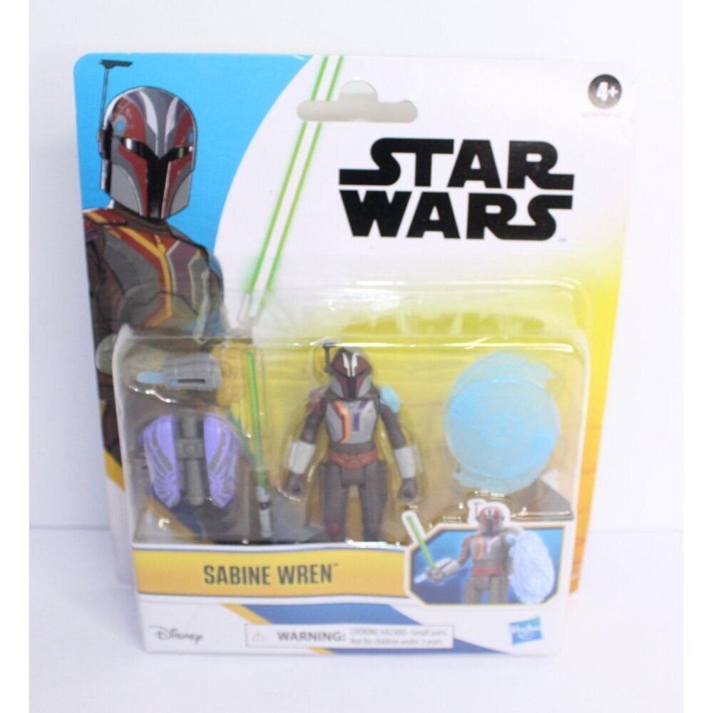 Star Wars Sabine Wren 4" Disney Hasbro Epic Hero Series Action Figure NWB - Picture 7 of 7